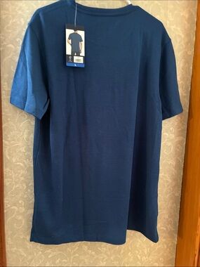Lands' End Men's Deep Navy Short-Sleeve Polo Tee